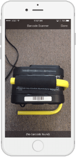 Barcode Tool Tracking Phone