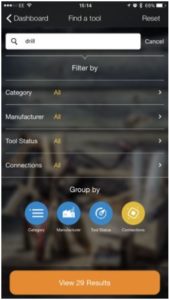 Tool Tracking April 2017 2