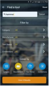 Tool Tracking April 2017 3