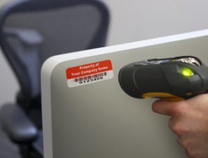 bar code asset tag labe