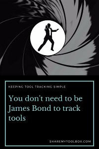 Tool Tracking like James Bond