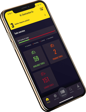 Mobile Tool Tracking Search