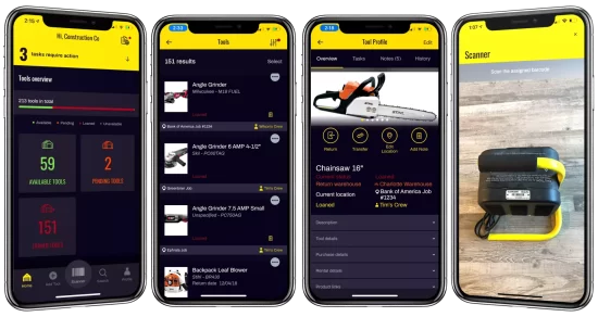 Construction Tool Inventory App