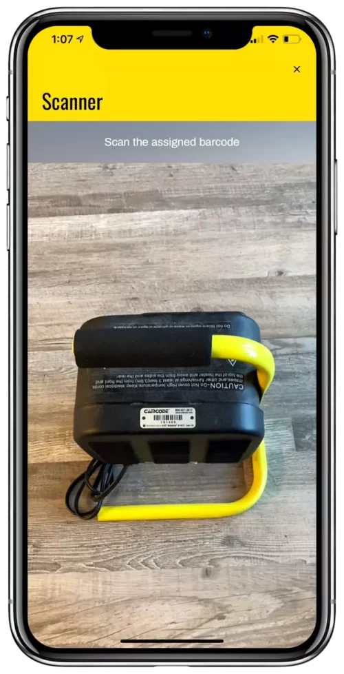 Tool Barcode Scanner